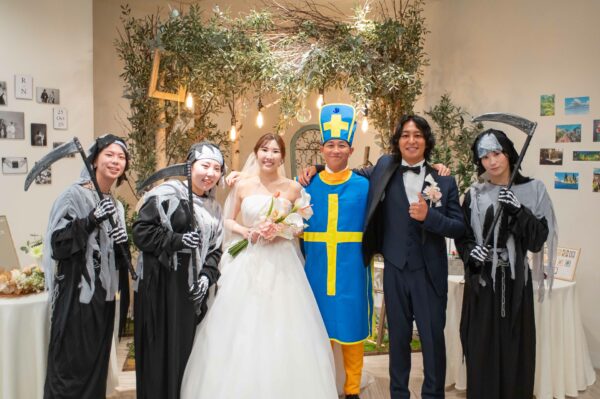 ゲスト全員が笑顔の魔法にかかる、遊び心にあふれたRPG×ウエディング