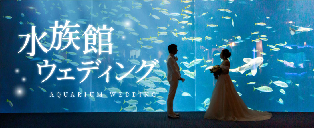 水族館ウェディング