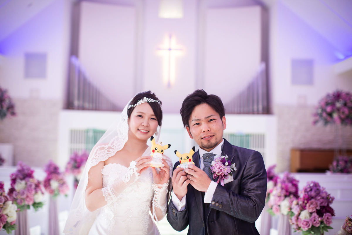 ポケモンいっぱいの結婚式