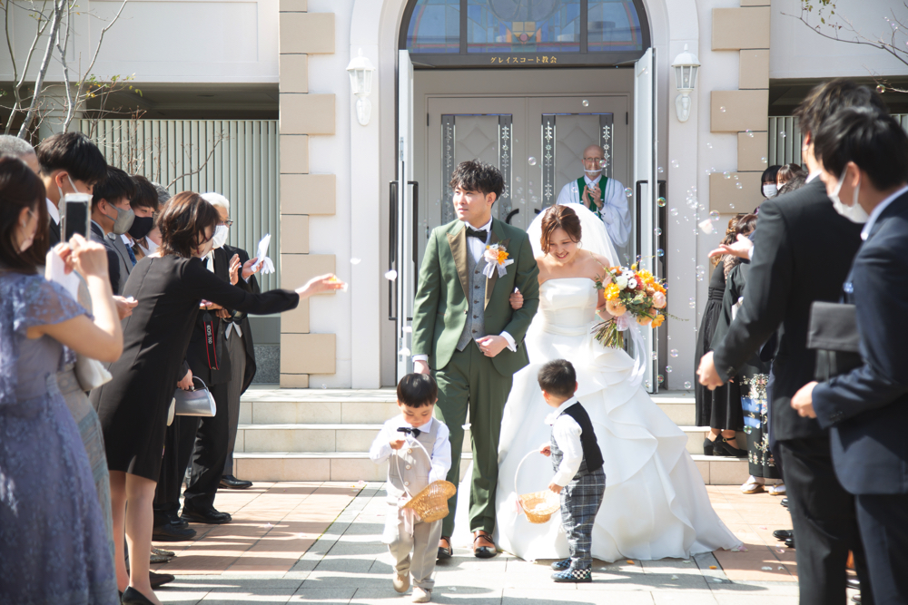 お子様も大活躍のWedding Party